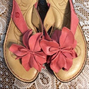 Size 8 Born dressy flip flops. Perfect condition